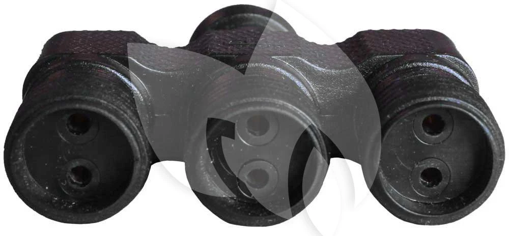 12 Volt 3-weg Verdeler Met 5 Meter Aansluitkabel 4 12 Volt 3-weg Verdeler Met 5 Meter Aansluitkabel - Afbeelding 2