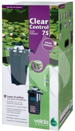 Velda Drukfilter Clear Control Met UV-C -Goedkope Droom Vijver Winkel clear control 75 drukfilter met uv c 126371 1 0 575x1000