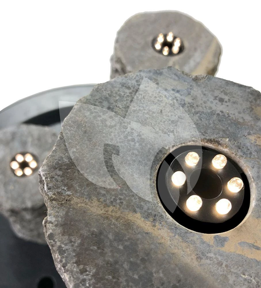 El Capitain Waterornament Natuursteen LED 16/28/40 Cm 5 El Capitain Waterornament Natuursteen LED 16/28/40 Cm - Afbeelding 3