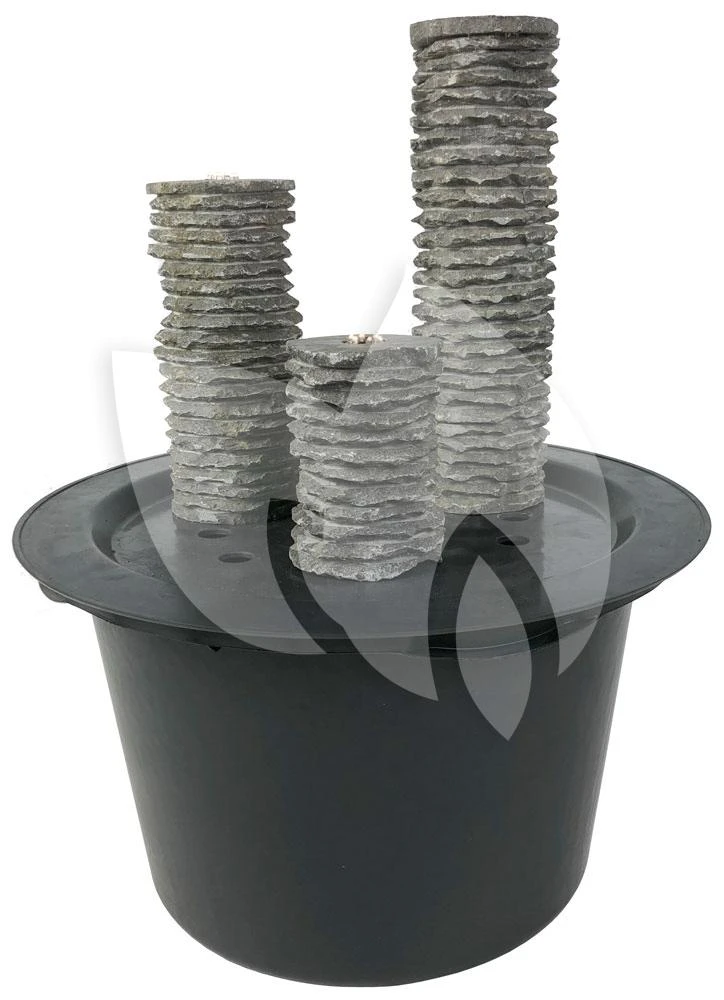 El Capitain Waterornament Natuursteen LED 16/28/40 Cm 4 El Capitain Waterornament Natuursteen LED 16/28/40 Cm - Afbeelding 2