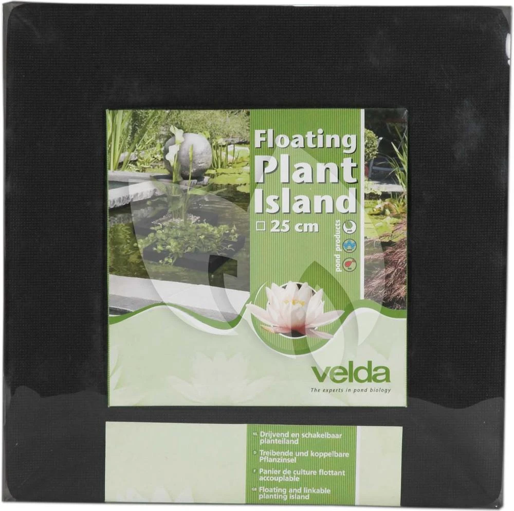 Drijvend Planteneiland 25 X 25 Cm Vierkant Velda 3 Drijvend Planteneiland 25 X 25 Cm Vierkant Velda
