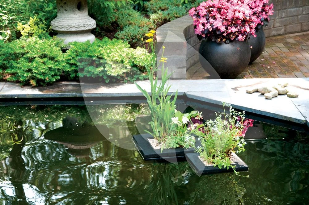 Drijvend Planteneiland 25 X 25 Cm Vierkant Velda 4 Drijvend Planteneiland 25 X 25 Cm Vierkant Velda - Afbeelding 2