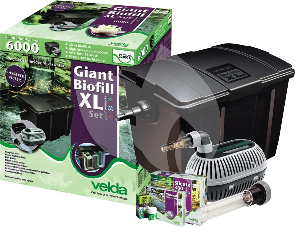 Velda Giant Biofill XL Doorstroomfilter Set 4 Velda Giant Biofill XL Doorstroomfilter Set - Afbeelding 2