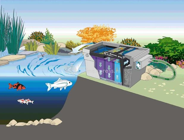 OASE BioTec ScreenMatic2 60000 Doorstroomfilter 4 OASE BioTec ScreenMatic2 60000 Doorstroomfilter - Afbeelding 2