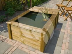 Ubbink Quadro Vijverset Wood 3