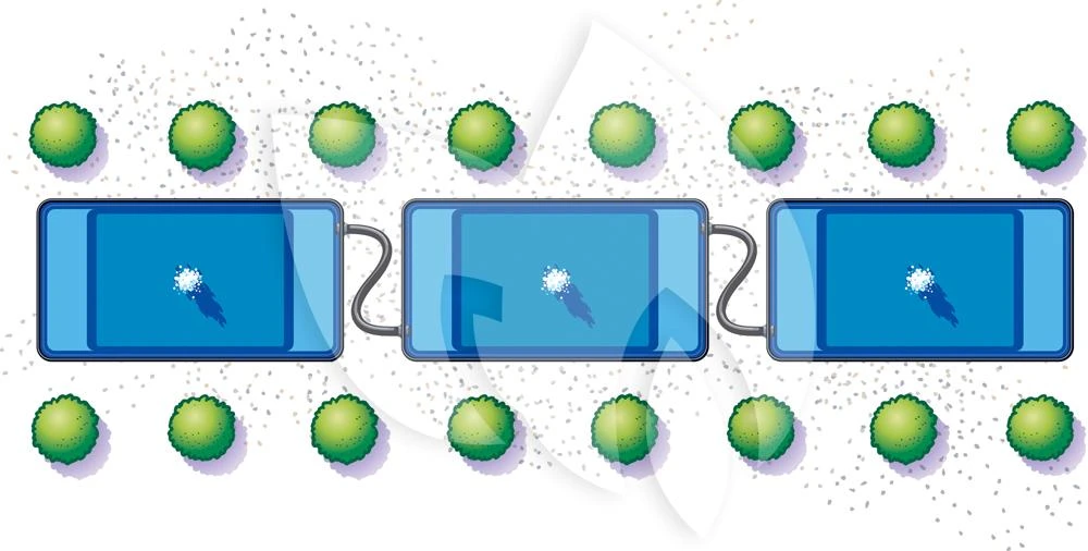 Ubbink Quadra C2 Voorgevormde Vijver 4 Ubbink Quadra C2 Voorgevormde Vijver - Afbeelding 2