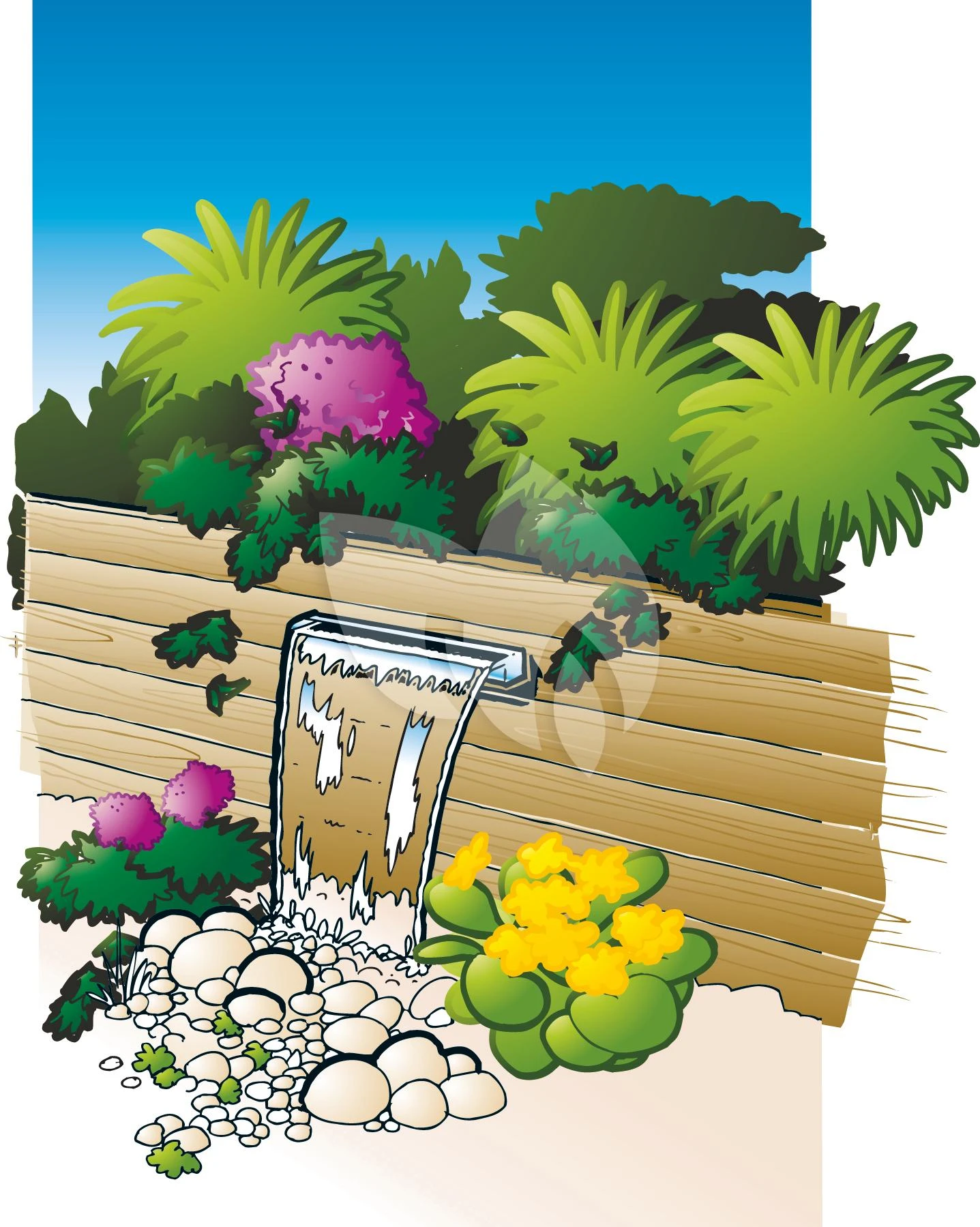 Ubbink Niagara 90 Rvs Waterval 5 Ubbink Niagara 90 Rvs Waterval - Afbeelding 3