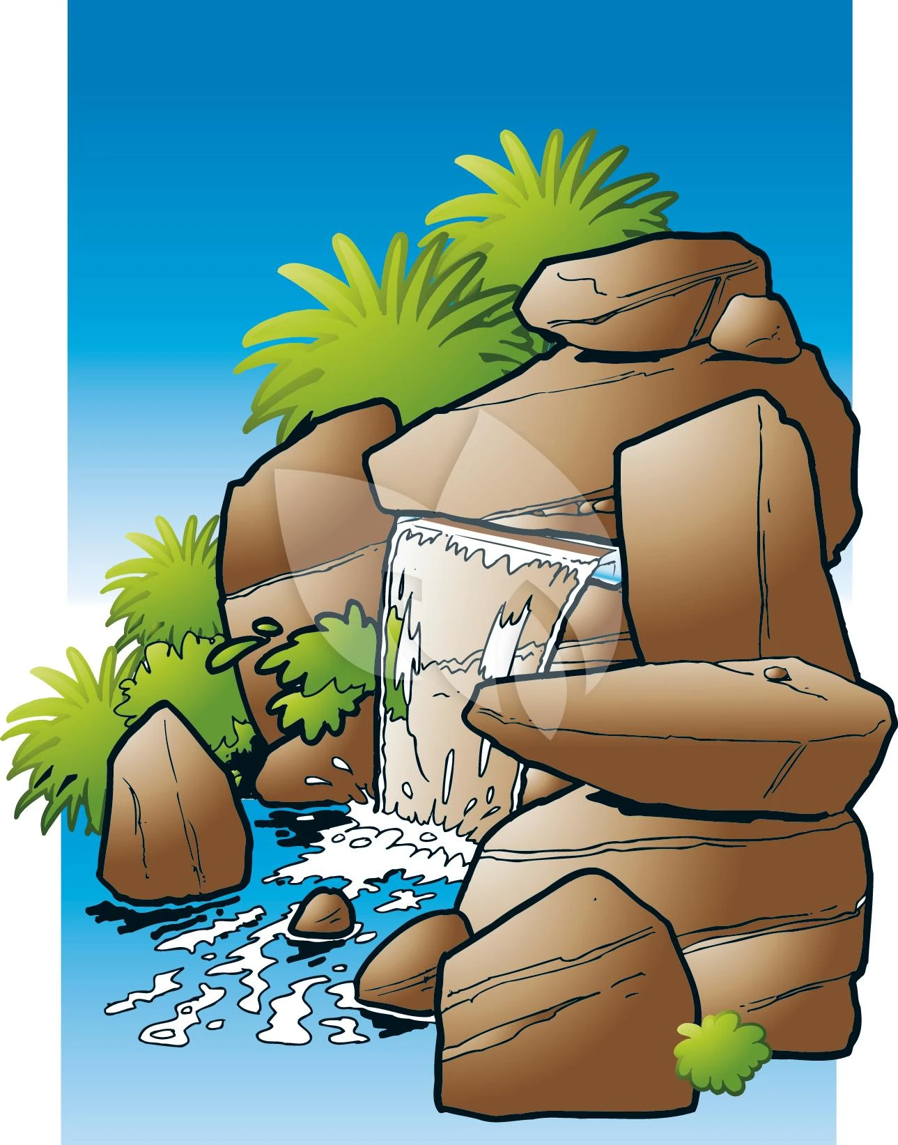 Ubbink Niagara 90 Rvs Waterval 4 Ubbink Niagara 90 Rvs Waterval - Afbeelding 2